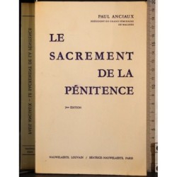 Le sacrement de la penitence
