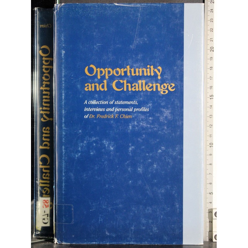 Opportunity and challenge