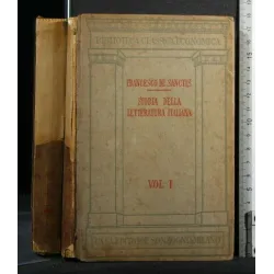 STORIA DELLA LETTERATURA ITALIANA VOL 1