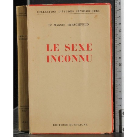 Le sexe inconnu