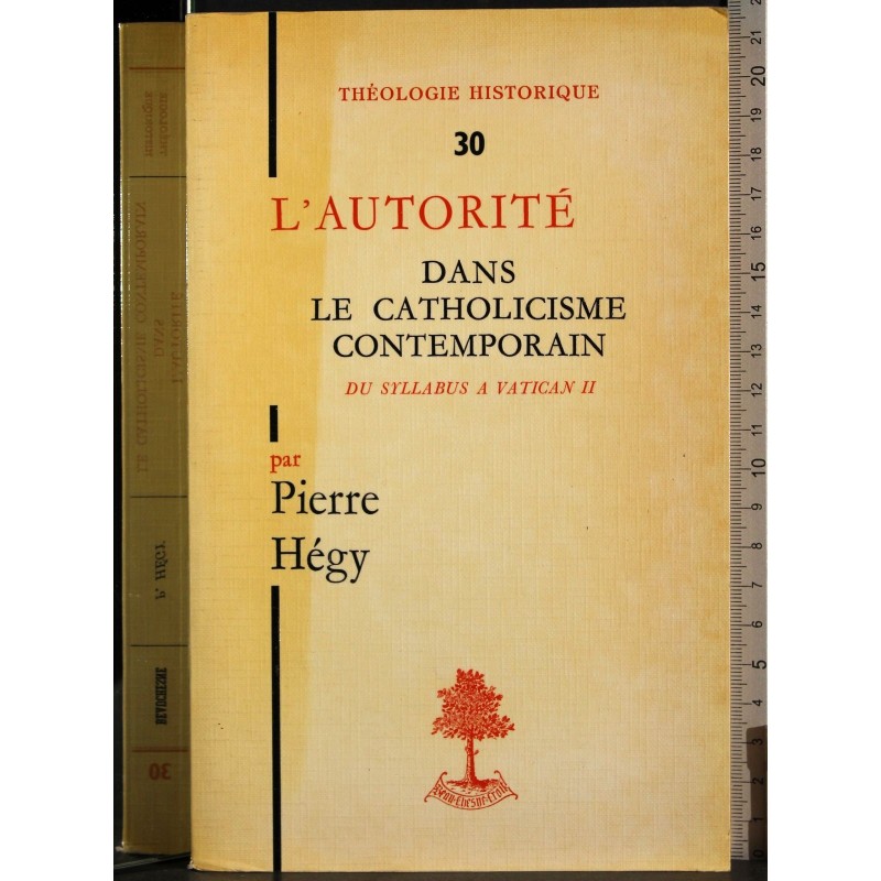 L'Autorite dans le catholicisme contemporain