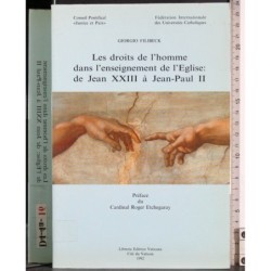 Droits de l'homme dans l'enseignement l'eglise..