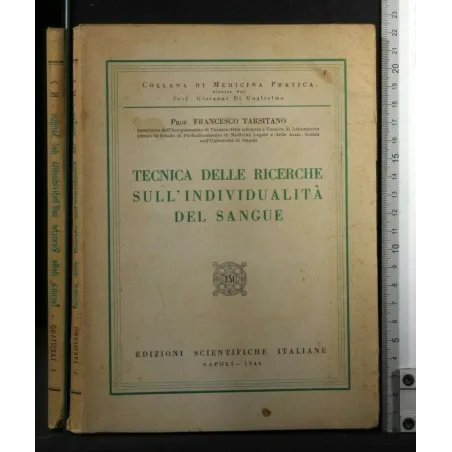 TECNICA DELLE RICERCHE SULL'INDIVIDUALITA' DEL SANGUE