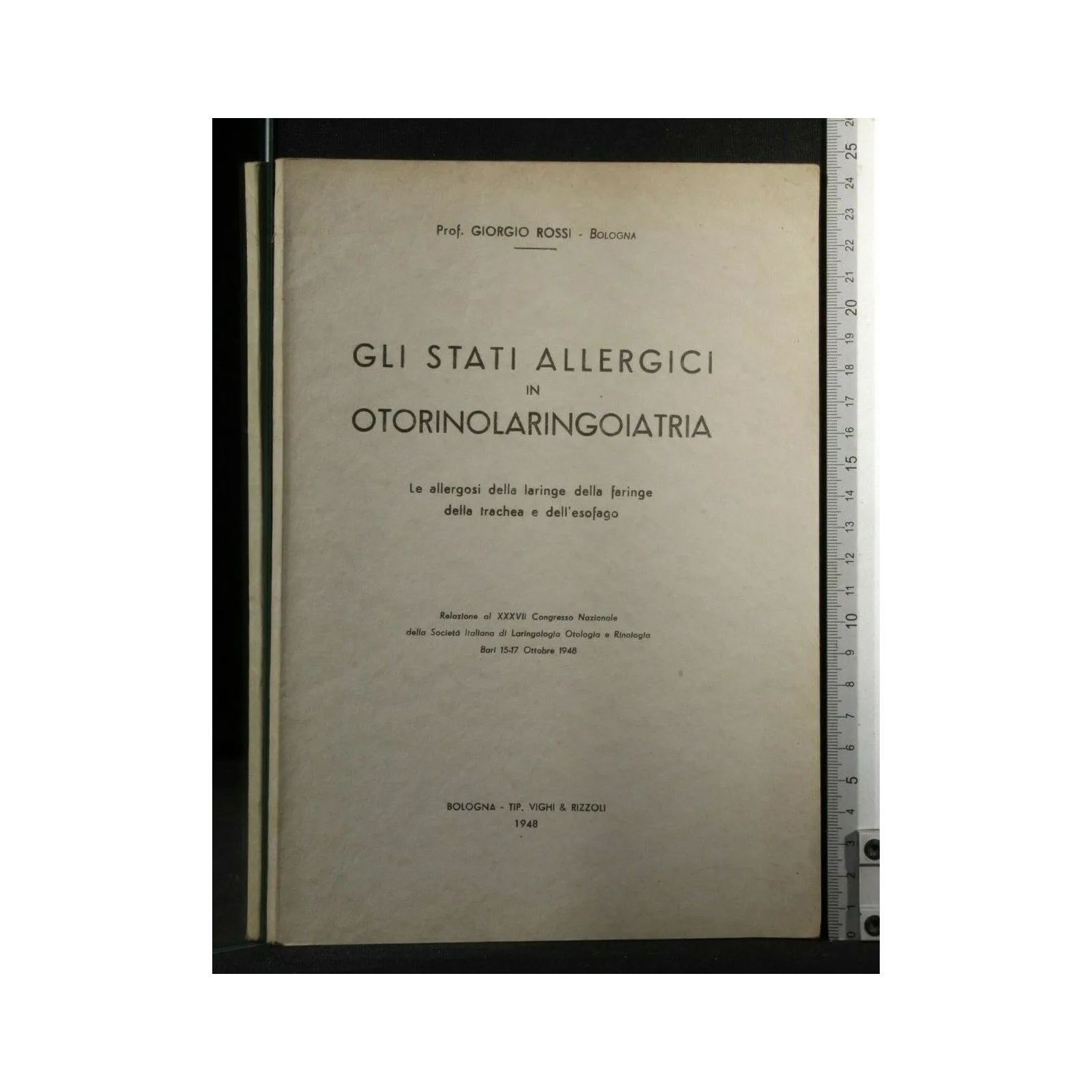 GLI STATI ALLERGICI IN OTORINOLARINGOIATRIA