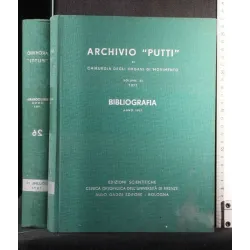 ARCHIVIO PUTTI VOLUME 26 1971 BIBLIOGRAFIA ANNO 1967