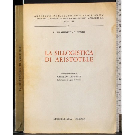 La sillogistica di aristotele
