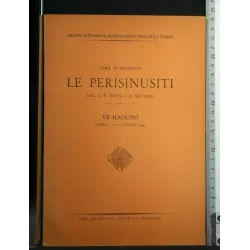 TEMA DI RELAZIONE LE PERISINUSITI VII RADUNO 12-12 GIUGNO 1949