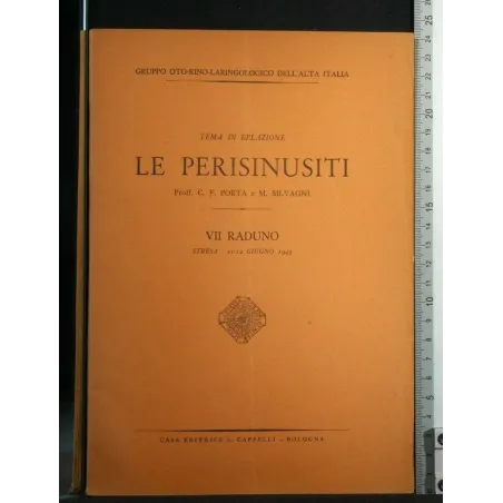 TEMA DI RELAZIONE LE PERISINUSITI VII RADUNO 12-12 GIUGNO 1949