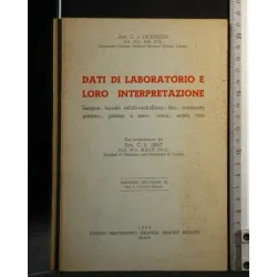 DATI DI LABORATORIO E LORO INTERPRETAZIONE
