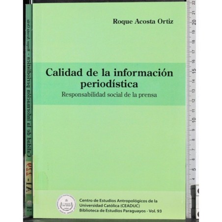 Calidad de la informacion periodistica