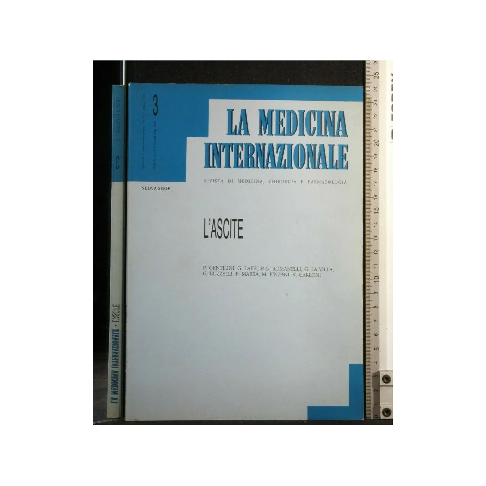 LA MEDICINA INTERNAZIONALE N. 3 L'ASCITE