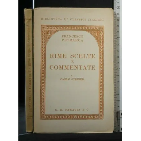 RIME SCELTE E COMMENTATE