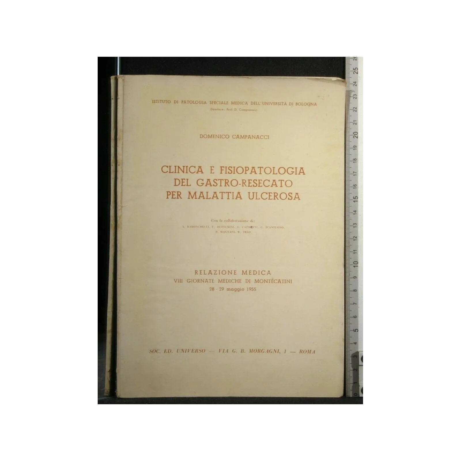CLINICA E FISIOPATOLOGIA DEL GASTRO-RESECATO PER MALATTIA