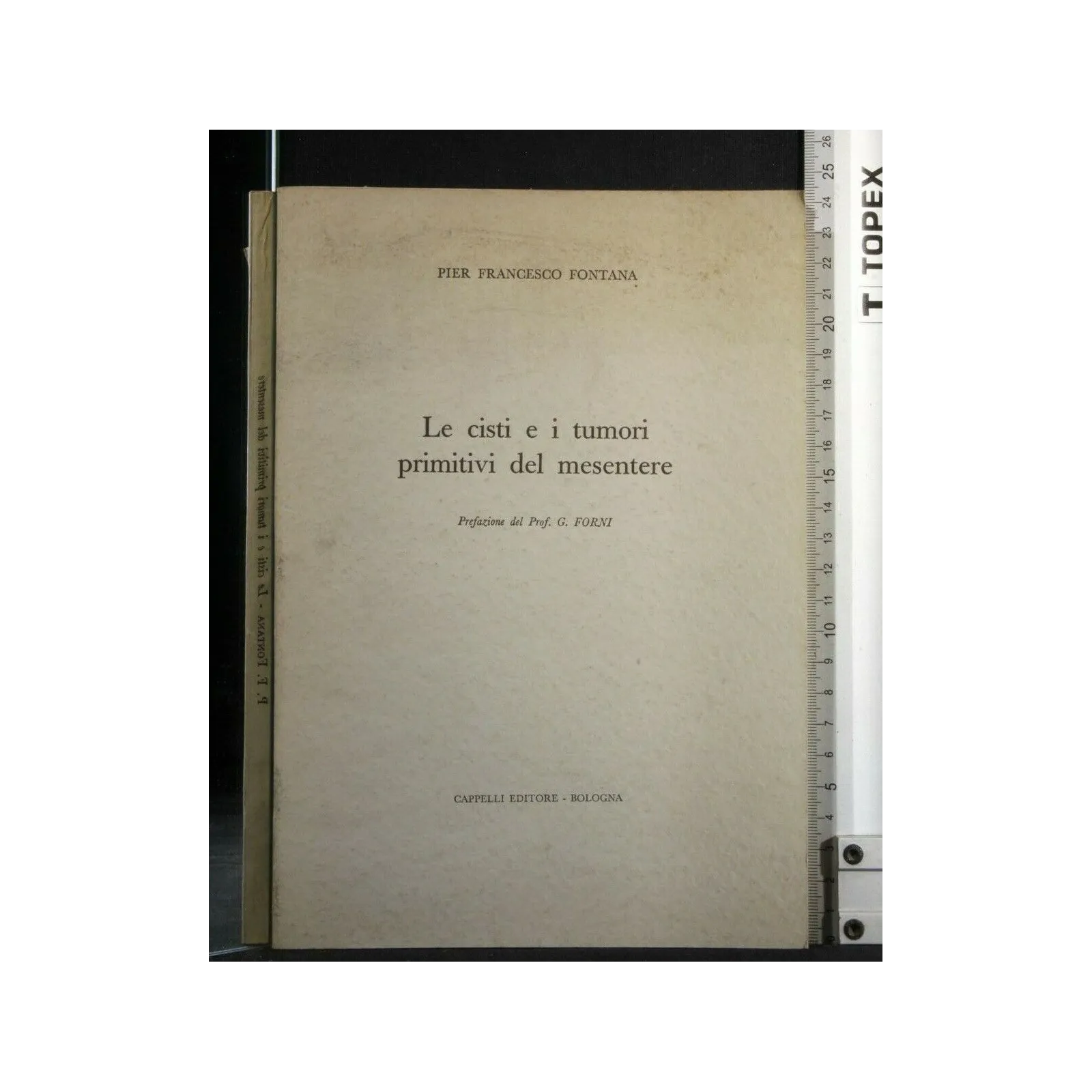 LE CISTI E I TUMORI PRIMITIVI DEL MESTIERE
