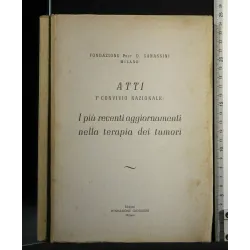 ATTI 1° CONVIVIO NAZIONALE I PIU' RECENTI AGGIORNAMENTI NELLA