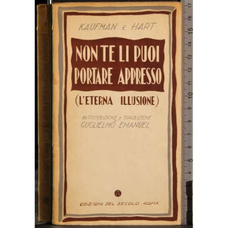 Non te li puoi portare appresso