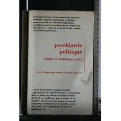 PSYCHIATRIE POLITIQUE
