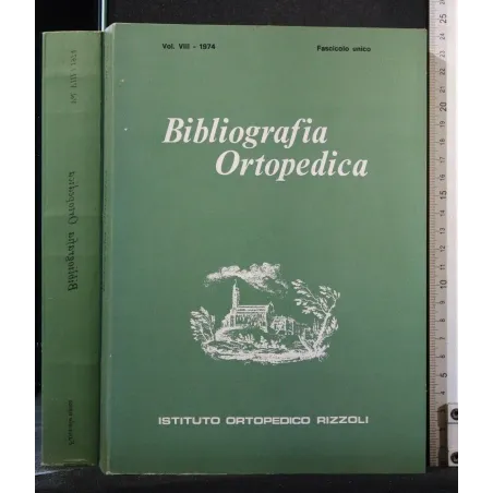 BIBLIOGRAFIA ORTOPEDICA VOL VIII 1974