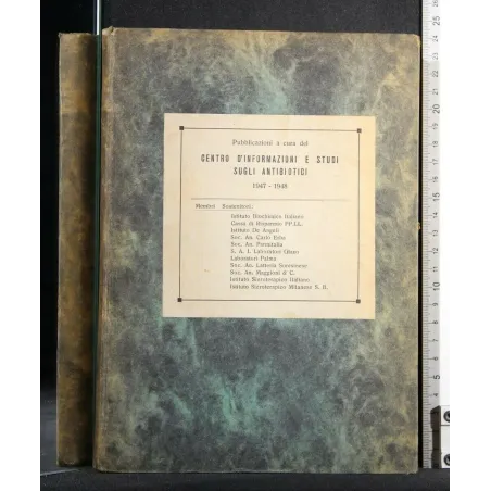 ATTI DEL 1° CONGRESSO NAZIONALE SUGLI ANTIBIOTICI 30 SETTEMBRE-1