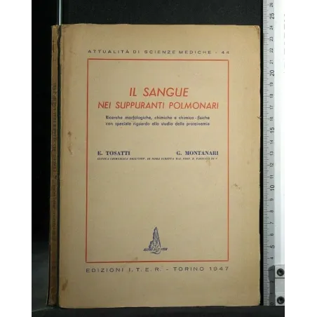 IL SANGUE NEI SUPPURANTI POLMONARI