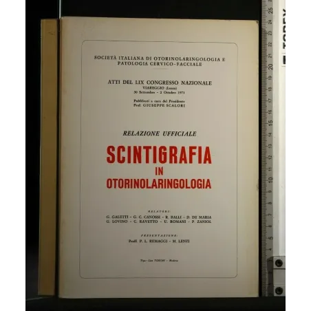 ATTI DEL 59 CONGRESSO NAZIONALE SCINTIGRAFIA IN