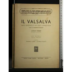 IL VALSALVA RIVISTA BIMESTRALE DI OTO-RINO-LARINGOLOGIA VOLUME