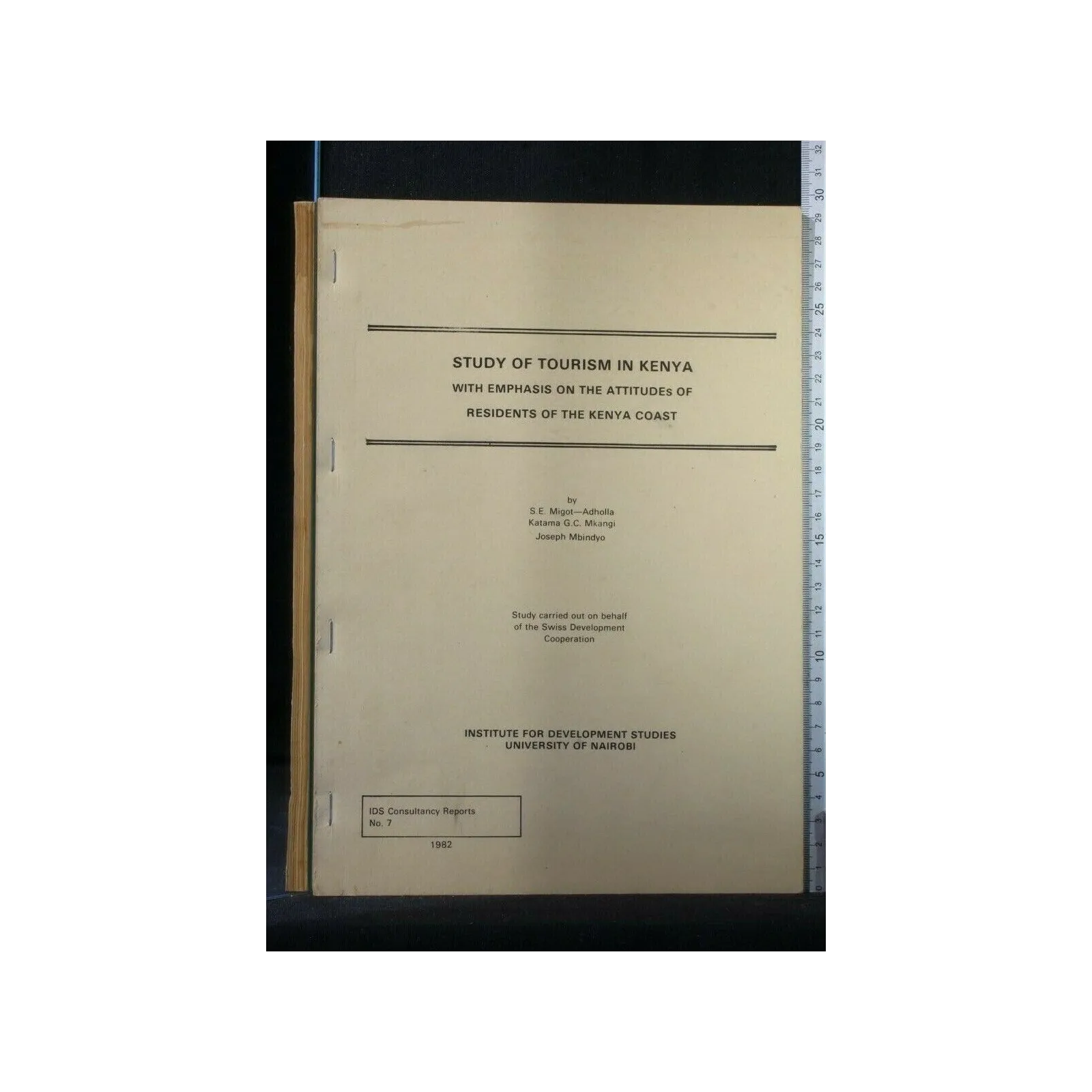 STUDY OF TOURISM IN KENYA