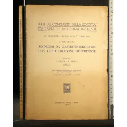 ATTI DEI CONGRESSI DELLA SOCIETA' ITALIANA DI MEDICINA INTERNA