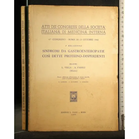 ATTI DEI CONGRESSI DELLA SOCIETA' ITALIANA DI MEDICINA INTERNA