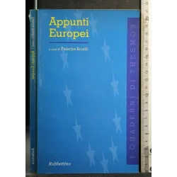 APPUNTI EUROPEI