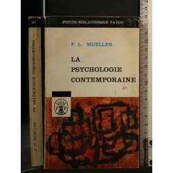 LA PSYCHOLOGIE CONTEMPORAINE