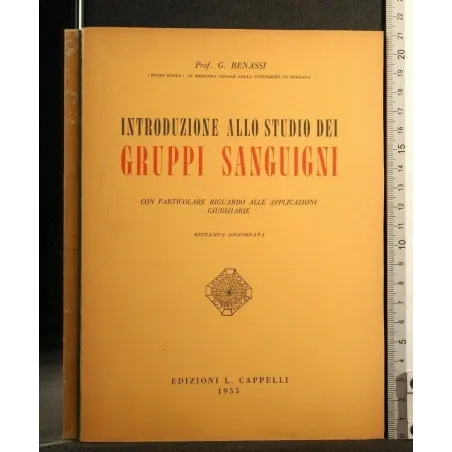 INTRODUZIONE ALLO STUDIO DEI GRUPPI SANGUIGNI