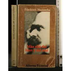 MAS ALLA' DEL BIEN Y DEL MAL