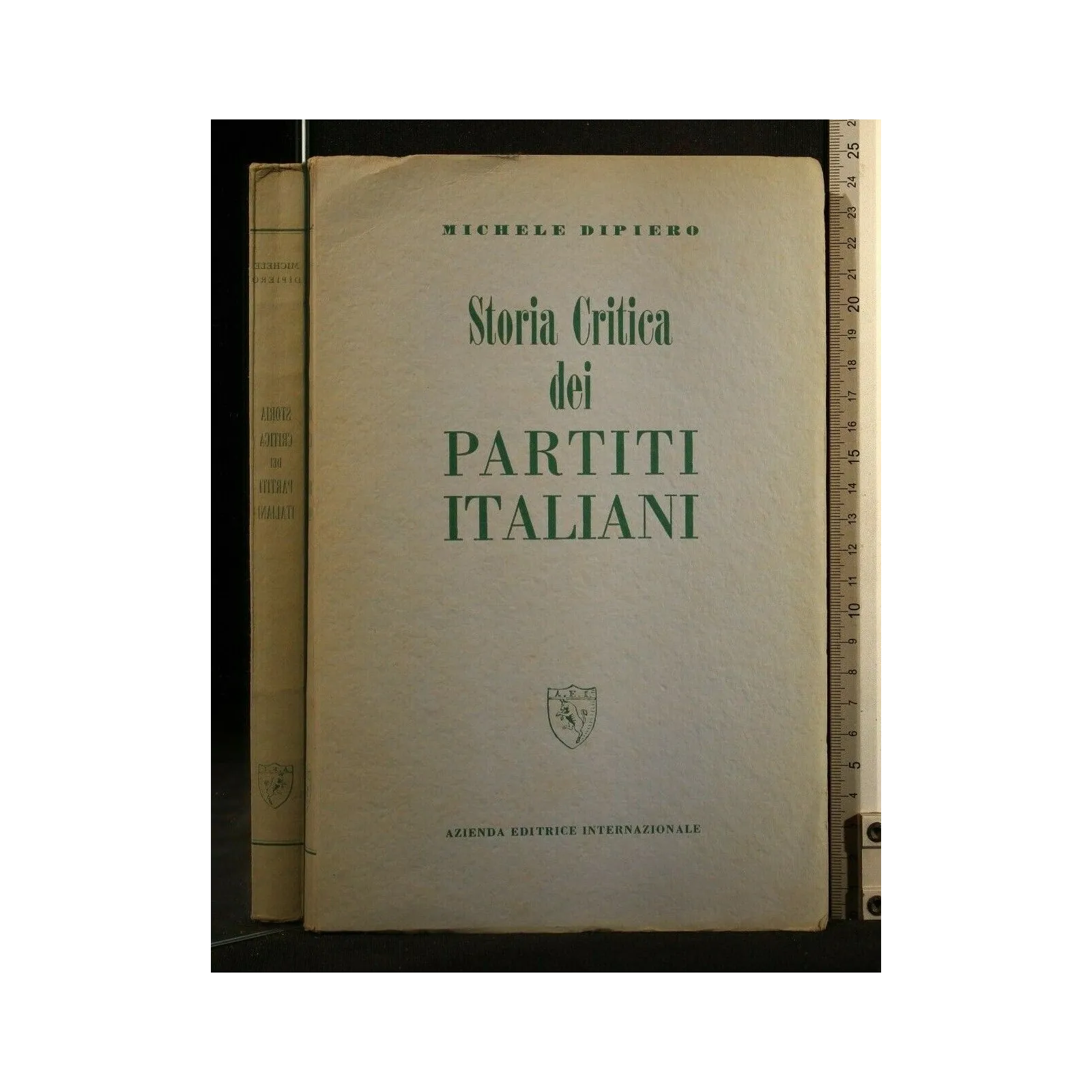 STORIA CRITICA DEI PARTITI ITALIANI