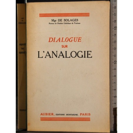 Dialogue sur l'analogie