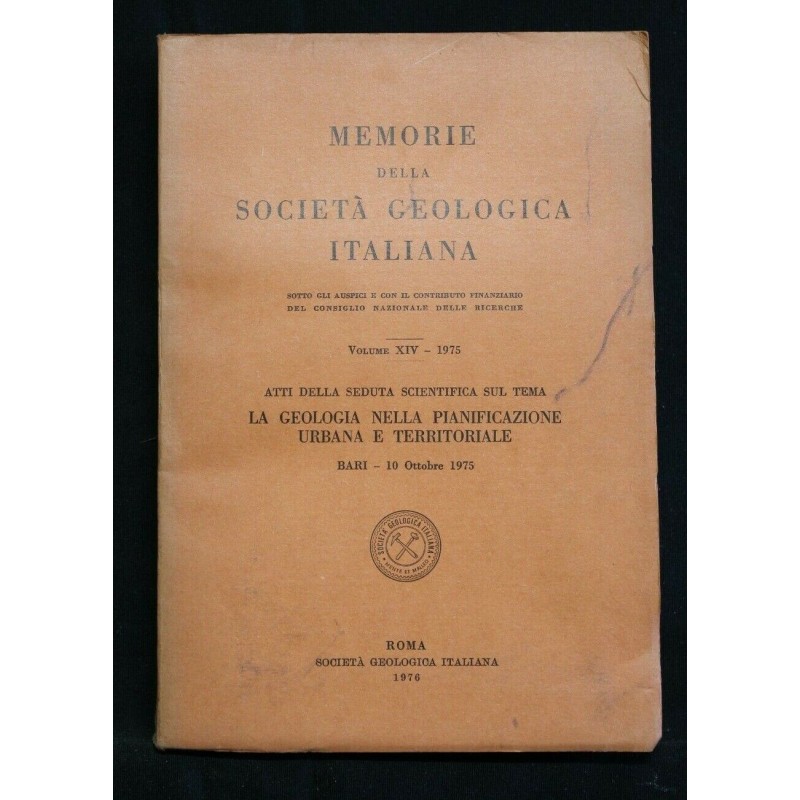 MEMORIE DELLA SOCIETA' GEOLOGICA ITALIANA
