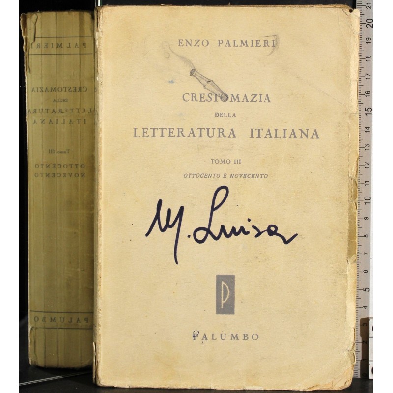 Crestomazia della letteratura italiana. Tomo III