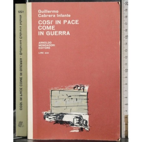 Così in pace come in guerra
