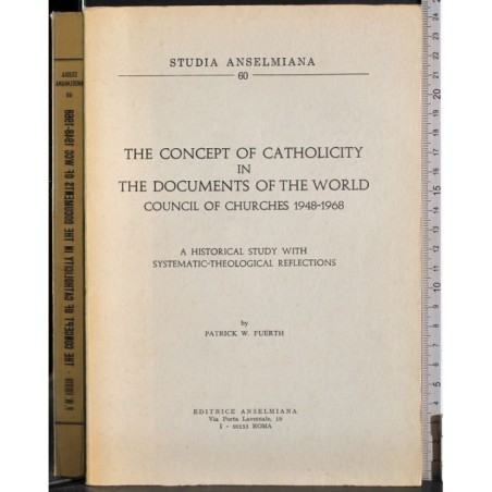 The concept of catholicity on the documents of the world