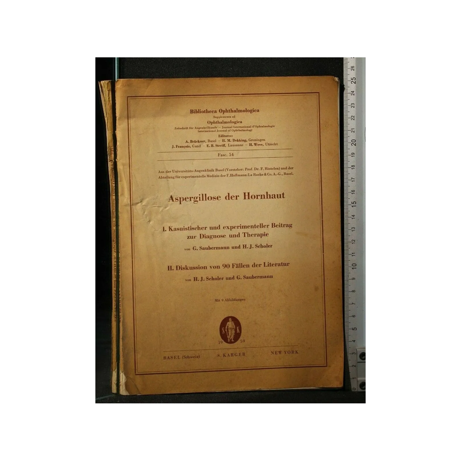 ASPERGILLOSE DER HORNHAUT