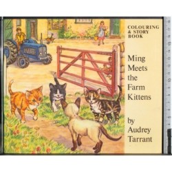 Ming meets the farm Kittens