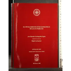 EL PENSAMIENTO ETICO-POLITICO DE JUAN PABLO II