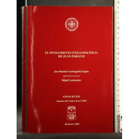 EL PENSAMIENTO ETICO-POLITICO DE JUAN PABLO II