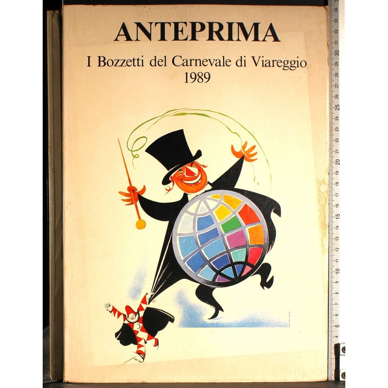 Anteprima. I bozzetti del Carnevale di Viareggio 1989
