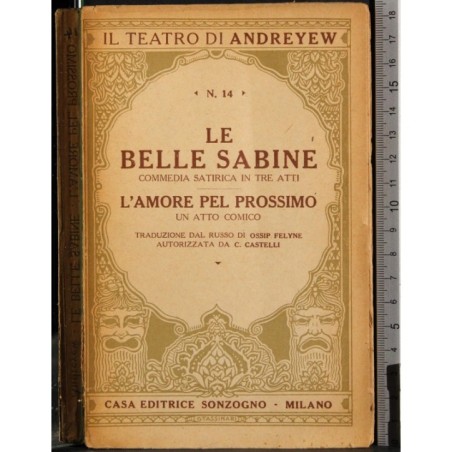 Le belle Sabine. L'amore pel prossimo