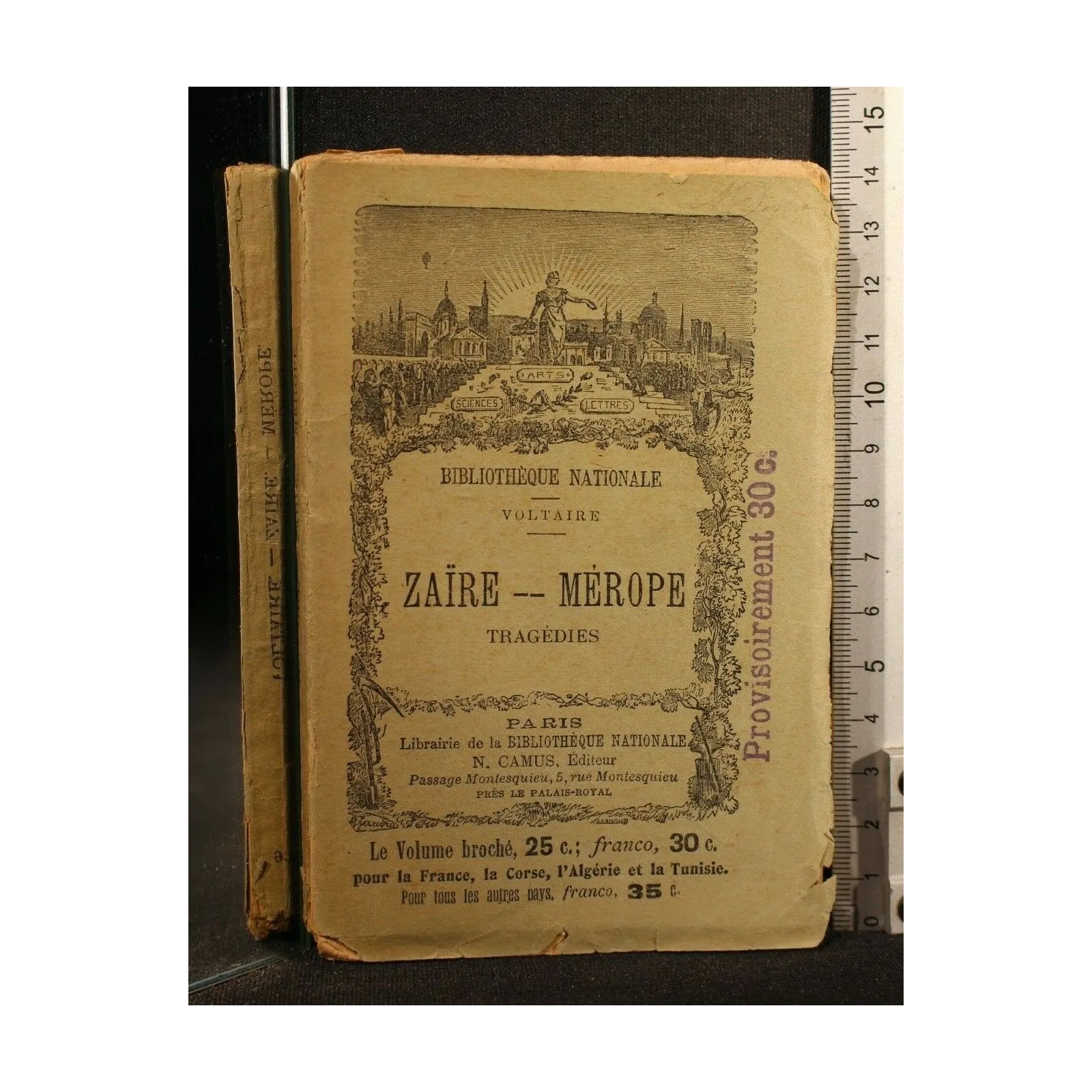 ZAIRE- MEROPE TRAGEDIES