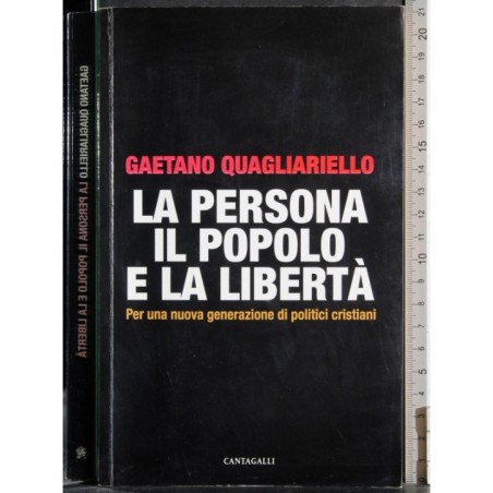 La persona il popolo e la libertà