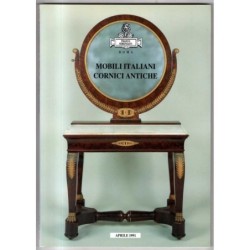 FRANCO SEMENZATO. ROMA. MOBILI ITALIANI CORNICI. CATALOGO ASTA APRILE 1991.
