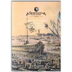 FRANCO SEMENZATO. VENEZIA. VENTISETTE VEDUTE XIX SC. CATALOGO ASTA MAGGIO 2002.