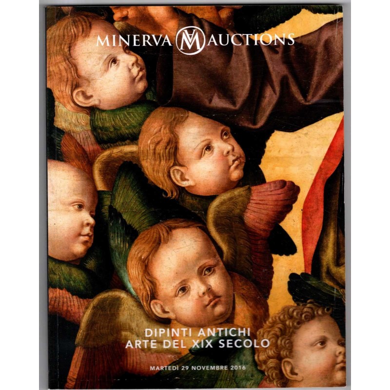 MINERVA. ROMA. DIPINTI ANTICHI E XIX SEC. CATALOGO ASTA 29 NOVEMBRE 2016.